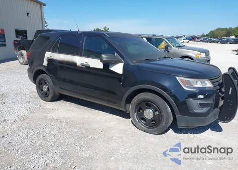 2016 Ford Police Interceptor from USA, damaged, VIN 1FM5K8AR9GGD04985